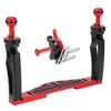 Dual Handle Tray Stabilizer Rig Diving Underwater Camera Housing Tray
