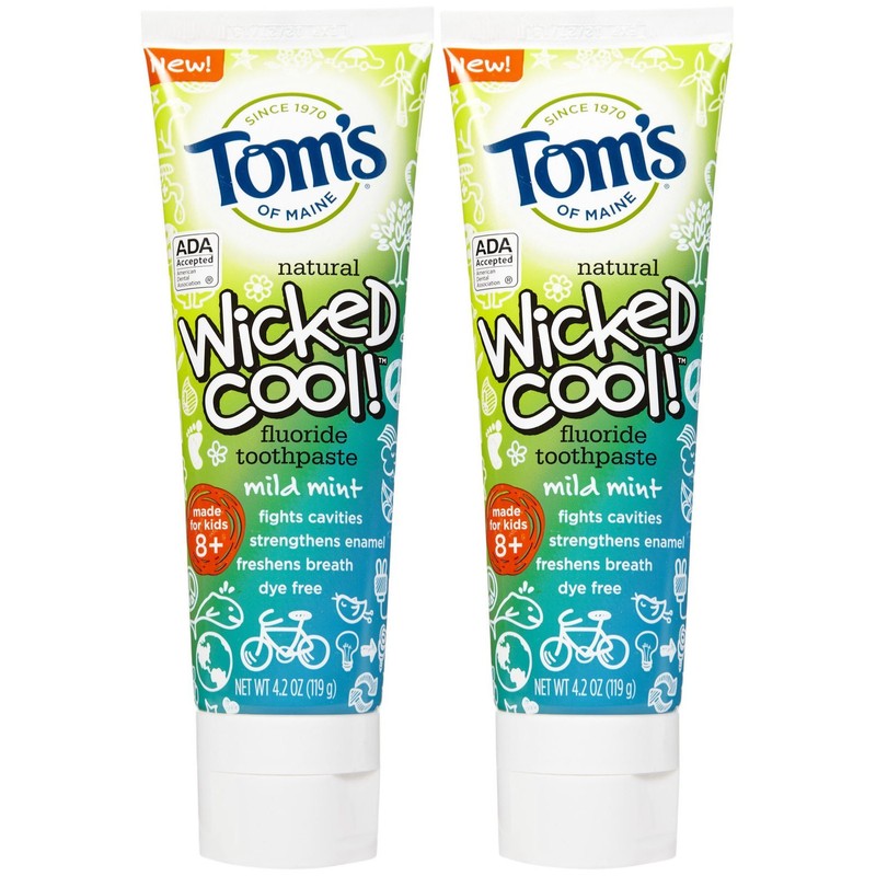 Tom's of Maine Wicked Cool Anticavity Paste - 4.2 oz