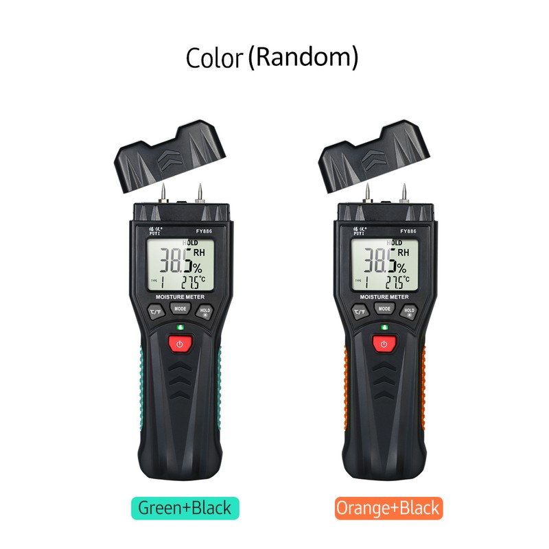 FUYI Digital Damp Meter Detector Wood Moisture Meter Wood Moisture