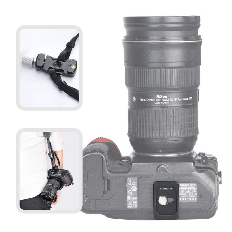SUNWAYFOTO DDC-26LT QR-Plate+Clamp Combo Compatible with Arca/RRS QR Plate (26mm)