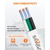 CONEPY 8 Gauge Marine Wire, 8/3 Triplex Marine Grade Cable,