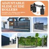 YogePote Sliding Gate Roller Guide, Slide Guide Wheels, Heavy Duty