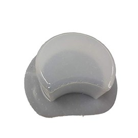 Crescent Patio Brick Plastic Craft Mold use with Concrete or Cement for Making Stepping Stones 2045