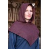 Burgschneider - Skjoldehamn Gugel Knud Herringbone - Bordeaux Grey (L/XL,