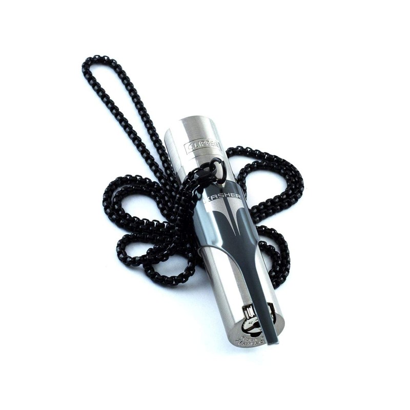 Kasher’s Lighter Necklace with Lighter Tool - Lightweight & Multipurpose