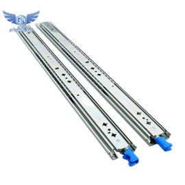 Thomletha 1 Pair Locking Drawer Slides 24 Inch Full Extension & Lock 250 lb Load Capacity