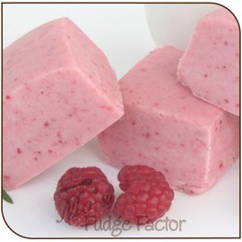 Mo's Fudge Factor, Raspberry Cream Fudge, 1/2 Pounds