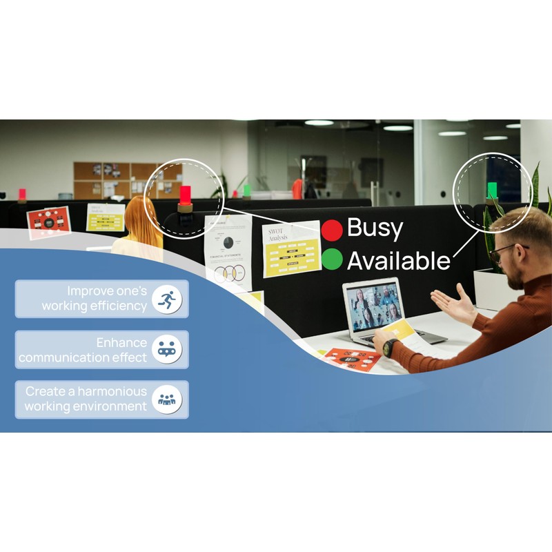 iTalkes Clip Busy Light Standard for The Office / 59