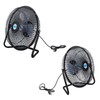 10W Solar Panel Powered Fan 8inch USB Portable Solar Panel