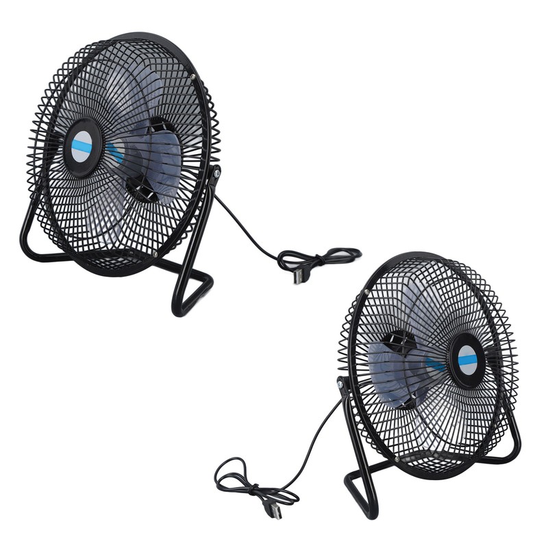 10W Solar Panel Powered Fan 8inch USB Portable Solar Panel