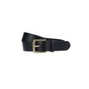 Gusti Jori Simple Leather Belt with Golden Buckle Accessories Men