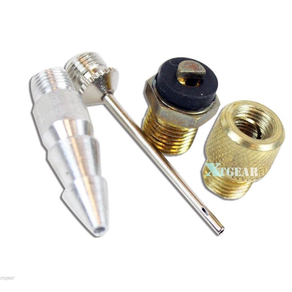 Unbranded/Generic Air Tools 4Pc 1/4" NPT nozzle & blow gun