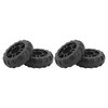 4Pcs Luggage Swivel Wheels Low Noise Sturdy Lightweight Heat Insulation