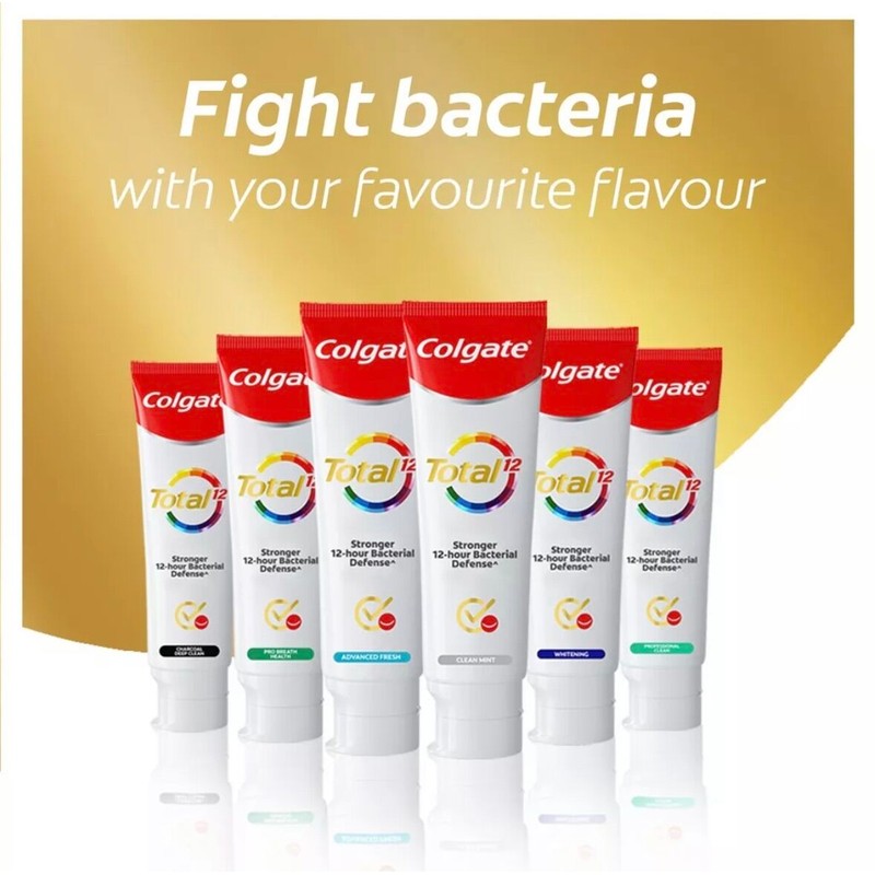 Colgate Total Value Twin Pack 150g x 2 150 Whitening,