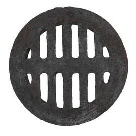 Mipcase 1Pc Cast Iron Floor Drain for Outdoor and Household Use and Durable Drainage Tool for Kitchens Bathrooms and Sinks Efficient Water Flow Management Black