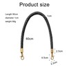 AhhiAboo Pack of 2 Leather Bag Handles, Replacement Bag Strap