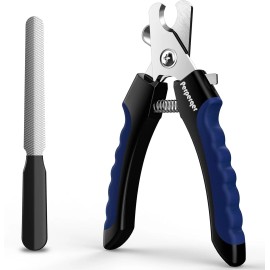 Perperqer Dog Nail Clippers,Dog Nail Trimmers with Safety Guard for Small
