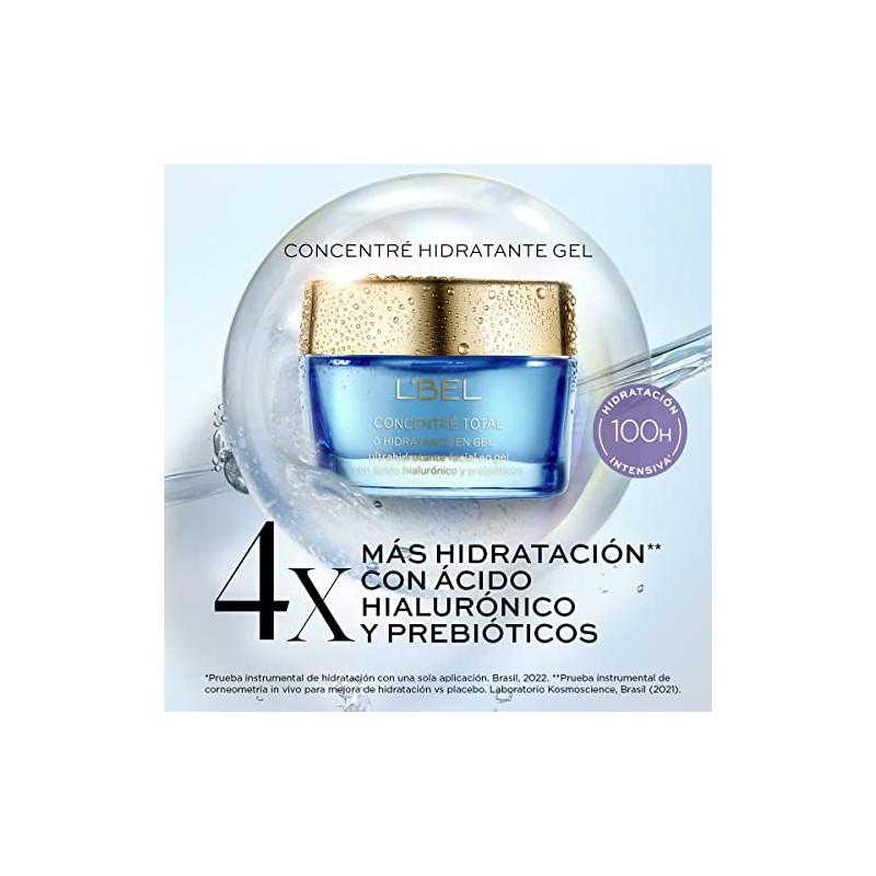 L'BEL - Concentré Total Hidratante en Gel Ácido Hialurónico