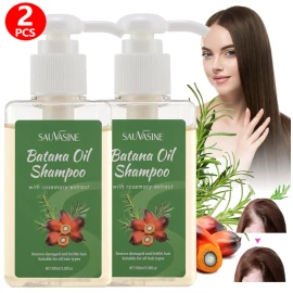 2X Champú Aceite Batana, Champú De Batana, Champú Aceite De Romero Champú Acondicionador 100ML