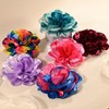 M METERXITY Extra Large Rose Flower Brooches, 7.87 Inch Lapel