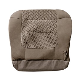 Lskioer Med Parchment Tan Driver Side Bottom Cloth Seat Cover Replacement Fits for Ford F150 XLT 2001 2002 2003, Car Seat Protector