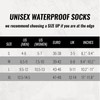 LEAKDRY Waterproof Socks Knee High Long Socks,Thermal Ligthweight Breathable,Hiking,Cycling,Running,Skiing, Blue,