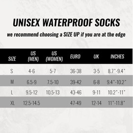LEAKDRY Waterproof Socks Knee High Long Socks,Thermal Ligthweight Breathable,Hiking,Cycling,Running,Skiing, Blue, Small