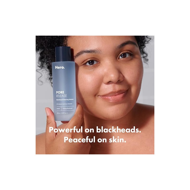 HERO COSMETICS Solución Exfoliante Para Puntos Negros Pore Release, Tónico
