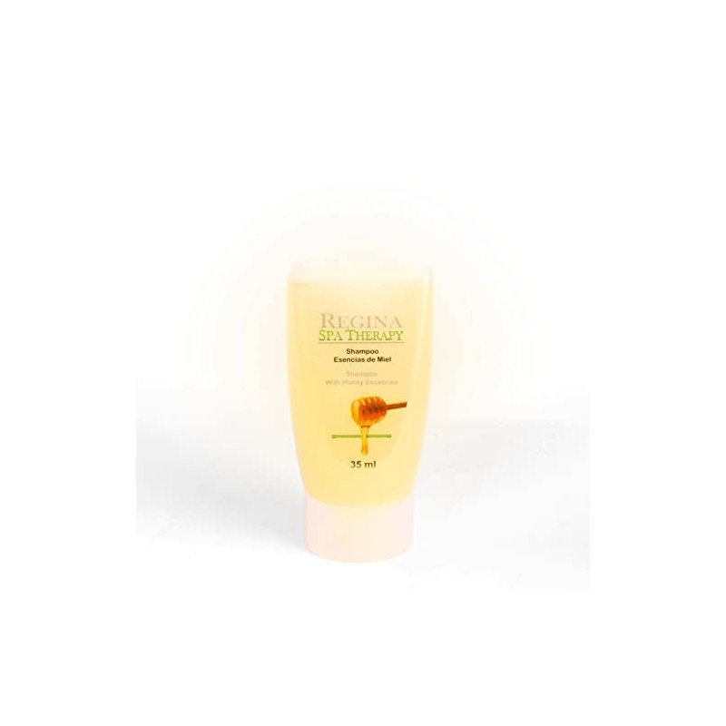Shampoo hecho a base de esencias miel de abeja. /