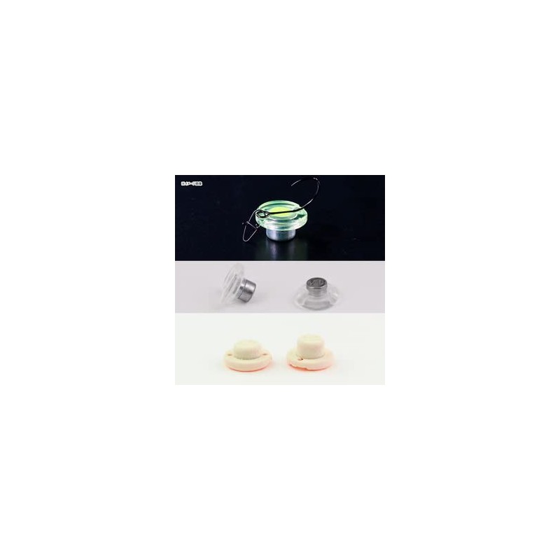 JACKALL Spoon, Timon Decabung, 0.05 oz (1.3 g), #189, Clear