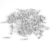 100PCS 100PCS Aluminum Alloy Brake Cable Tips Crimps Derailleur Shifting