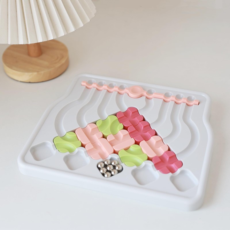 nunukids Marble Circuit Puzzle - Exciting Maze Game Toy for