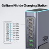 Multi-Port 100W PD Laptop USB Charging Station High-Power 140W GaN