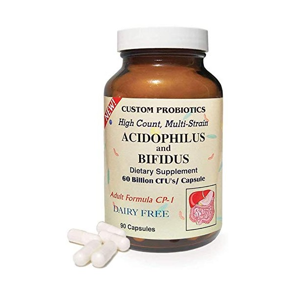 Custom Probiotics CP-1 | 2 Bottles Special- 180 Capsules Total