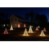 Crab Pot Christmas Trees 2' White Wire with100 Clear Incandescent