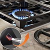 Stove Gap Cover 304 Stainless Steel Easy Clean Range Trim