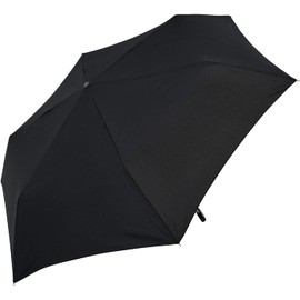 iX-brella Steel Flat Pocket Umbrella Super Flat Mini Umbrella, black, Pocket umbrella super mini