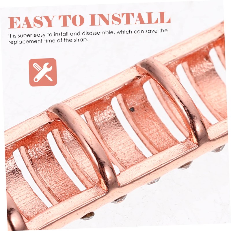 BUGUUYO 10pcs Replaceable Watch Connectors Adapters for Se Compatible Elegant