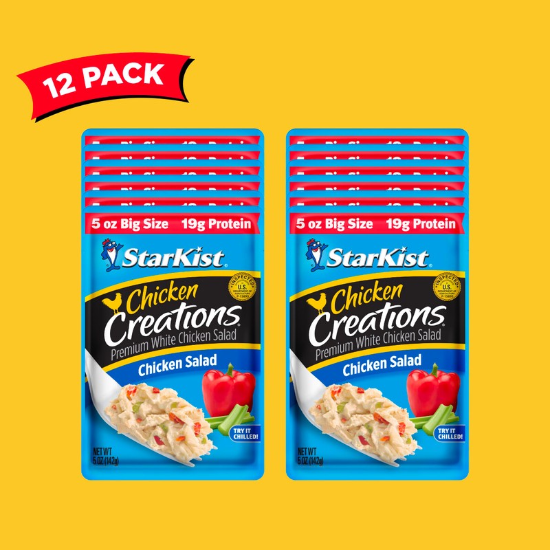 StarKist Chicken Creations Chicken Salad, 5 oz Pouch “Big Size”