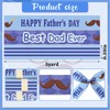 LANGFON 3PCS 3/8" Happy Father's Day Ribbons Father's Day Theme