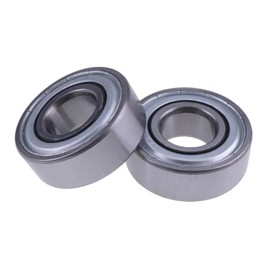 LSSOCH 2PCS Lawn Mower Spindle Bearings 3/4" Bore Compatible with JD Lawn Mower JD9239 Z9504RST JD9266 JD9296 204BBAR P204RR6 Z9504