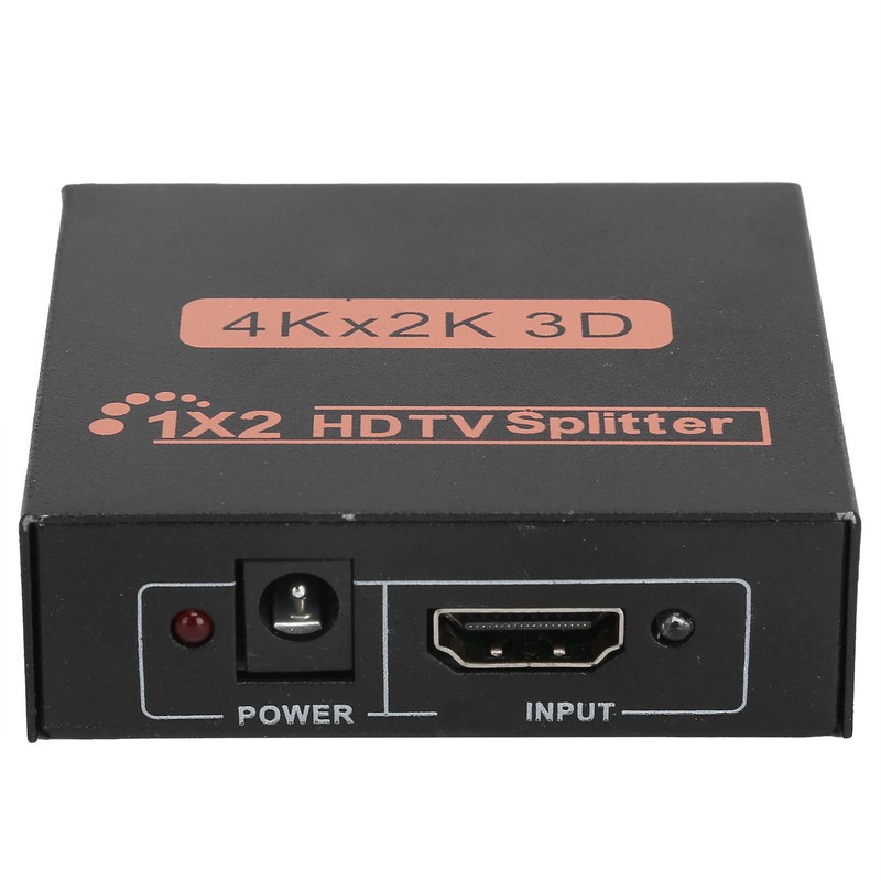 High Definition Multimedia Interface Splitter 4Kx2K 1‑In 2‑Out Computer Accessories