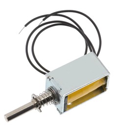 TEHAUX Linear Actuator Electromagnet 6v Dc Solenoid Open Frame Easy to Operate High Performance