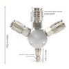 3 Way Air Splitter 1/4 Inch NPT Male Thread 3