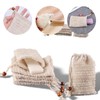 Pack of 10 Soap Bags, Organic Solid Soap Bag, Mesh