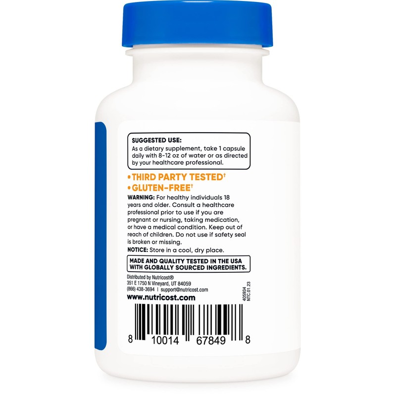 Nutricost Vitamin B12 (Methylcobalamin) 2000mcg, 120 Capsules - Vegetarian Caps,