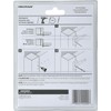 Hardware Essentials 853357 Black Reversible Ornamental T-Hinges (4") - 2