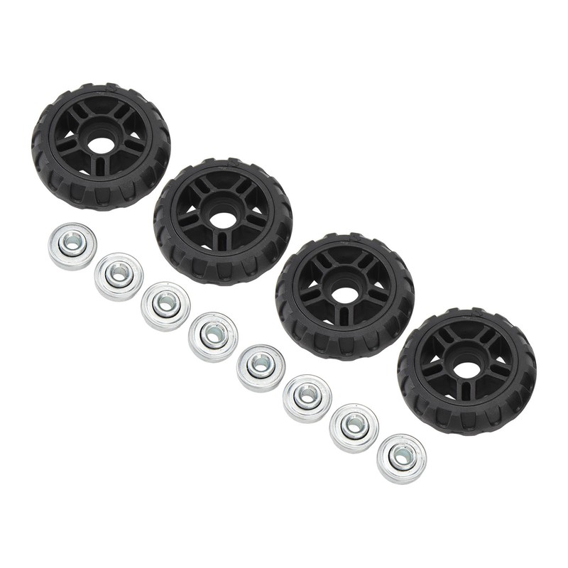 4Pcs Luggage Swivel Wheels Low Noise Sturdy Lightweight Heat Insulation