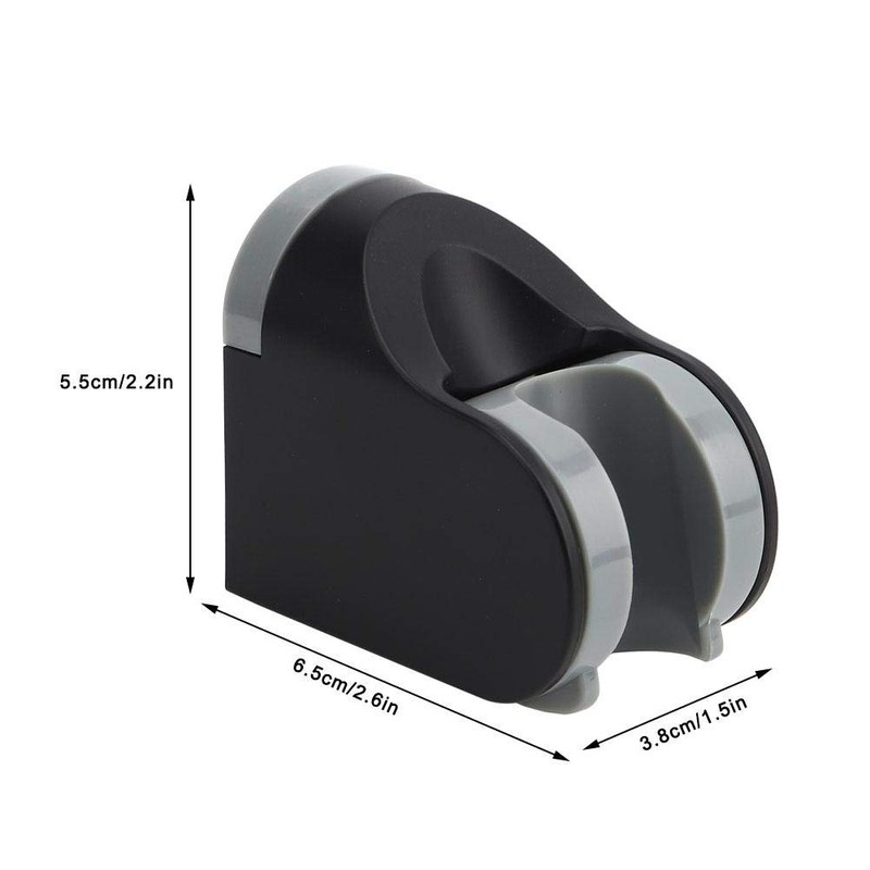 Shower Head Holder, Wall Mount Hand Shower Bracket Adjustable Movable