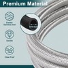 GASPRO 0-20 PSI Adjustable Propane Regulator with Braided Hose, High